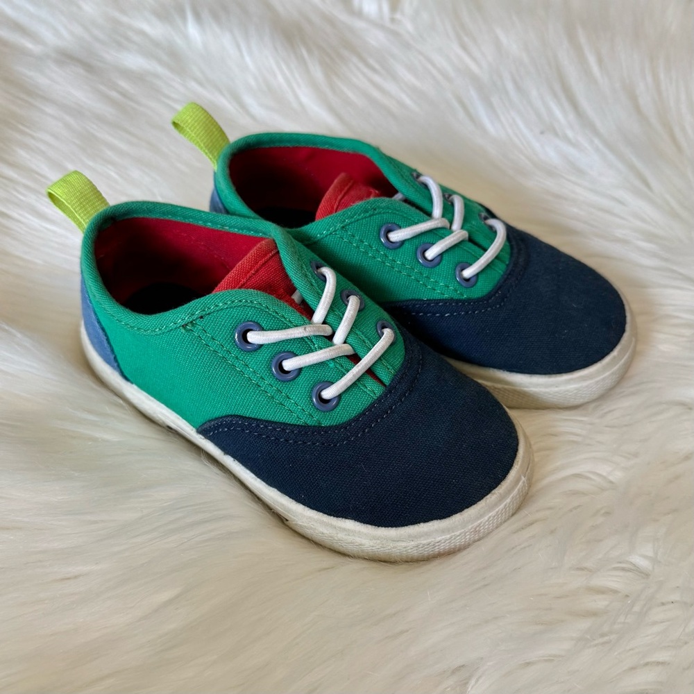 Carter's Green and Blue Sneakers for toddler